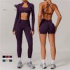 03-68-1.jpg Women's Yoga Outfit Set Quick-Dry TZ