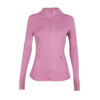 16-1.jpg Stand-Collar Gold-Zip Slim Yoga Jacket – High-Stretch Long-Sleeve Shaping Activewear Cardigan OEM Wholesale