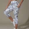 c01-2-1.jpg High-Waisted Pattern Yoga Leggings – Printed Soft Stretch Fitness Pants (OEM / Wholesale)