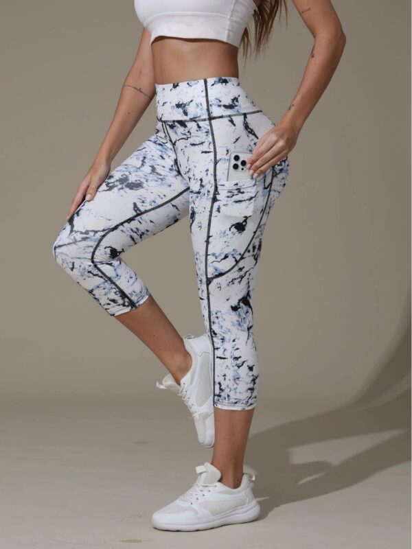 c01-2-1.jpg High-Waisted Pattern Yoga Leggings – Printed Soft Stretch Fitness Pants (OEM / Wholesale)