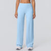c01-8-1.jpg High-Waist Straight-Leg Yoga Pants – Thin Skin-Friendly Quick-Dry Fitness Pants (Peach-Bum Series) OEM Wholesale