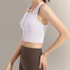 c02-17-1.jpg Front-Zip High-Support Sports Bra – Anti-Bacterial Quick-Dry Running Yoga Vest with Padded Cups (No.319) OEM Wholesale