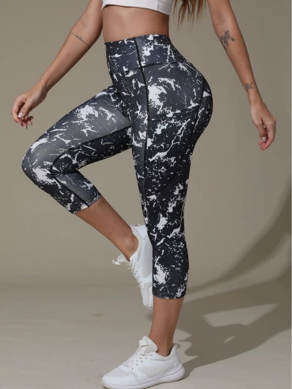 c02-2-1.jpg High-Waisted Pattern Yoga Leggings – Printed Soft Stretch Fitness Pants (OEM / Wholesale)
