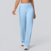 c02-7-1.jpg High-Waist Straight-Leg Yoga Pants – Thin Skin-Friendly Quick-Dry Fitness Pants (Peach-Bum Series) OEM Wholesale
