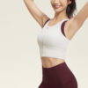 c03-18-1.jpg Front-Zip Long-Line Shaping Yoga Vest – High-Stretch Compression Sports Bra Top with Padded Cups OEM Wholesale
