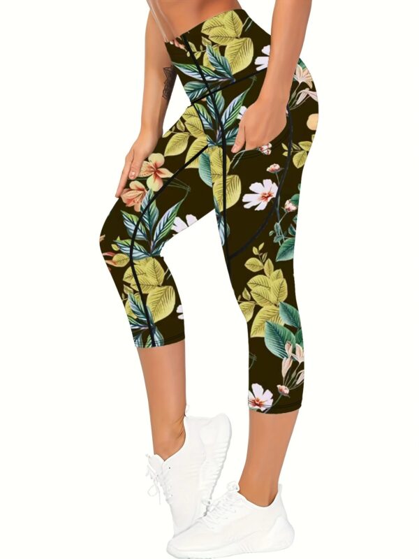 c04-2-1.jpg High-Waisted Pattern Yoga Leggings – Printed Soft Stretch Fitness Pants (OEM / Wholesale)