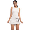 c05-20-1.jpg Tennis Skirt Bodysuit One-Piece – Cool-Touch Backless Slimming Dress with Built-in Shorts (6672) OEM Wholesale