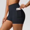 c06-14-1.jpg High-Waist Yoga Shorts with Pockets – Quick-Dry 3-Inch Biker Shorts (7109) OEM Wholesale