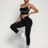c06-4-1.jpg High-Waisted Scrunch-Bum Yoga 2-Piece Set – Sports Bra Top + Leggings (OEM / Wholesale)