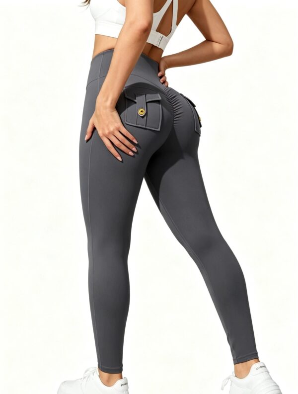 c07-5-1.jpg Quick-Dry High-Waisted Scrunch Yoga Leggings – Naked-Feel Spandex Stretch Pants (OEM / Wholesale)