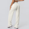 c08-12-1.jpg High-Waist Straight-Leg Yoga Pants – Thin Skin-Friendly Quick-Dry Fitness Pants (Peach-Bum Series) OEM Wholesale