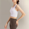 c09-22-1.jpg Front-Zip High-Support Sports Bra – Anti-Bacterial Quick-Dry Running Yoga Vest with Padded Cups (No.319) OEM Wholesale