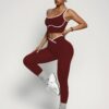 c09-4-1.jpg High-Waisted Scrunch-Bum Yoga 2-Piece Set – Sports Bra Top + Leggings (OEM / Wholesale)