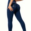 c09-5-1.jpg Quick-Dry High-Waisted Scrunch Yoga Leggings – Naked-Feel Spandex Stretch Pants (OEM / Wholesale)