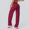 c10-11-1.jpg High-Waist Straight-Leg Yoga Pants – Thin Skin-Friendly Quick-Dry Fitness Pants (Peach-Bum Series) OEM Wholesale