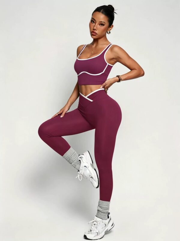 c10-4-1.jpg High-Waisted Scrunch-Bum Yoga 2-Piece Set – Sports Bra Top + Leggings (OEM / Wholesale)