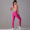 c11-12-1.jpg Zipper Shaping Yoga Bodysuit One-Piece – Tummy-Control Cutout Backless Long-Leg Suit (6661) OEM Wholesale