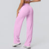 c11-9-1.jpg High-Waist Straight-Leg Yoga Pants – Thin Skin-Friendly Quick-Dry Fitness Pants (Peach-Bum Series) OEM Wholesale