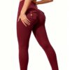 c12-3-1.jpg Quick-Dry High-Waisted Scrunch Yoga Leggings – Naked-Feel Spandex Stretch Pants (OEM / Wholesale)