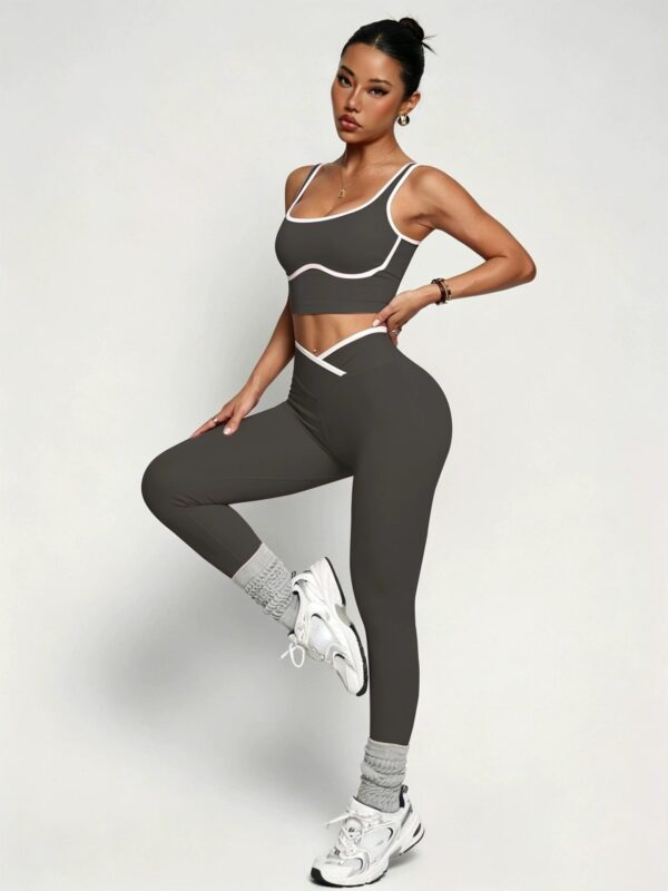 c16-2-1.jpg High-Waisted Scrunch-Bum Yoga 2-Piece Set – Sports Bra Top + Leggings (OEM / Wholesale)