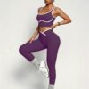 c17-2-1.jpg High-Waisted Scrunch-Bum Yoga 2-Piece Set – Sports Bra Top + Leggings (OEM / Wholesale)