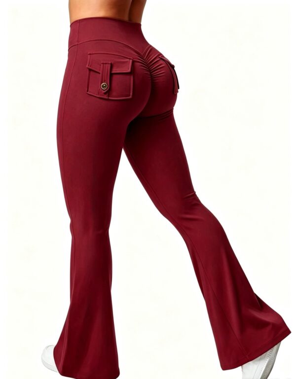 c24-1.jpg Quick-Dry High-Waisted Scrunch Yoga Leggings – Naked-Feel Spandex Stretch Pants (OEM / Wholesale)