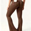 c25-1.jpg Quick-Dry High-Waisted Scrunch Yoga Leggings – Naked-Feel Spandex Stretch Pants (OEM / Wholesale)