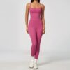 im7-1.jpg Cross-Back Strap High-Waisted Scrunch-Bum Yoga 2-Piece Set – Adjustable Pads, Quick-Dry (Wholesale / OEM)