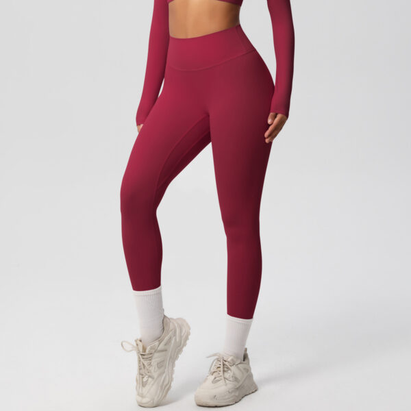 img_013-1.jpg High-Waist Yoga Leggings – Full-Length Quick-Dry Pants (7100 Series) OEM Wholesale
