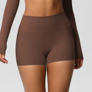 img_015-1.jpg High-Waist Yoga Shorts – Quick-Dry Seamless Gym Shorts (7101 Series) OEM Wholesale