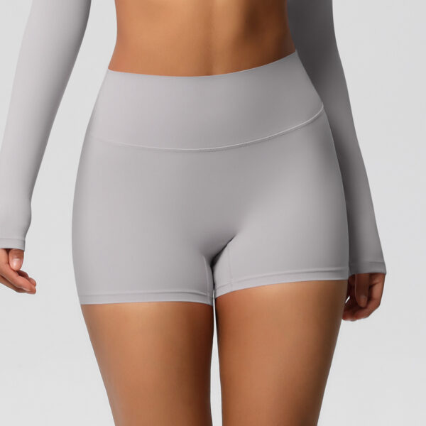 img_021-1.jpg High-Waist Yoga Shorts – Quick-Dry Seamless Gym Shorts (7101 Series) OEM Wholesale