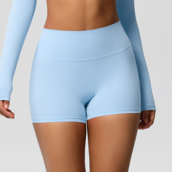 img_022-1.jpg High-Waist Yoga Shorts – Quick-Dry Seamless Gym Shorts (7101 Series) OEM Wholesale