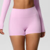 img_024-1.jpg High-Waist Yoga Shorts – Quick-Dry Seamless Gym Shorts (7101 Series) OEM Wholesale