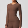 img_025-1.jpg Long-Sleeve Yoga Top – Soft Stretch Workout Top (7102 Series) OEM Wholesale