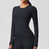 img_026-1.jpg Long-Sleeve Yoga Top – Soft Stretch Workout Top (7102 Series) OEM Wholesale