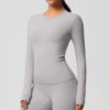 img_031-1.jpg Long-Sleeve Yoga Top – Soft Stretch Workout Top (7102 Series) OEM Wholesale