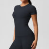 img_036-1.jpg Short-Sleeve Yoga Top – Quick-Dry Breathable (7103 Series) OEM Wholesale