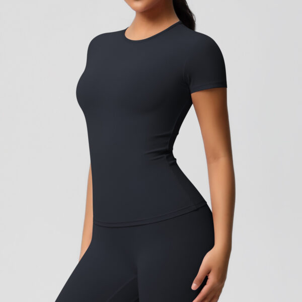 img_036-1.jpg Short-Sleeve Yoga Top – Quick-Dry Breathable (7103 Series) OEM Wholesale