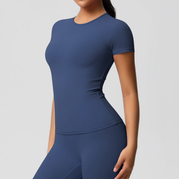 img_037-1.jpg Short-Sleeve Yoga Top – Quick-Dry Breathable (7103 Series) OEM Wholesale