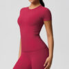 img_043-1.jpg Short-Sleeve Yoga Top – Quick-Dry Breathable (7103 Series) OEM Wholesale