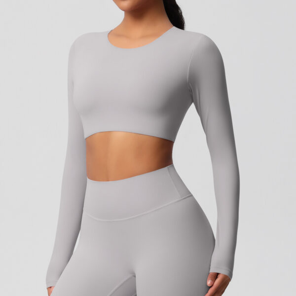 img_051-1.jpg Long-Sleeve Yoga Top – Classic Activewear (7104 Series) OEM Wholesale