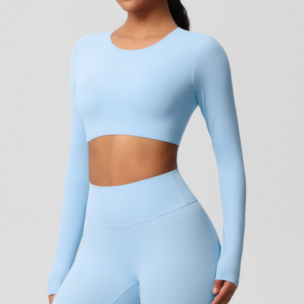 img_052-1.jpg Long-Sleeve Yoga Top – Classic Activewear (7104 Series) OEM Wholesale