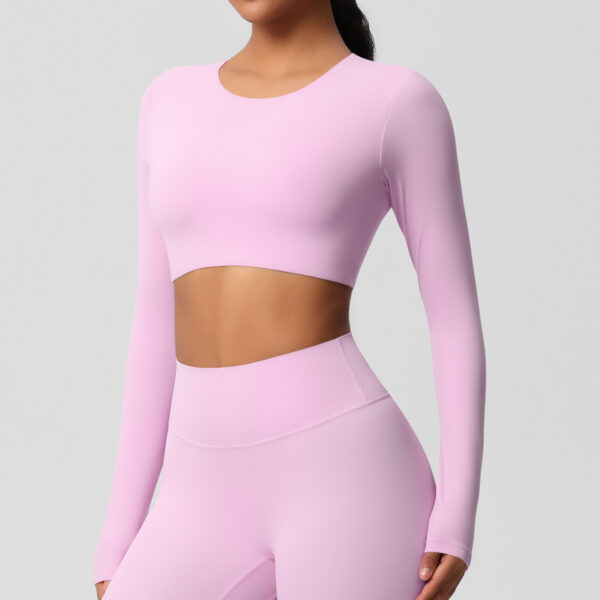 img_054-1.jpg Long-Sleeve Yoga Top – Classic Activewear (7104 Series) OEM Wholesale