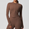 img_065-1.jpg Long-Sleeve Yoga Top – Classic Activewear (7104 Series) OEM Wholesale