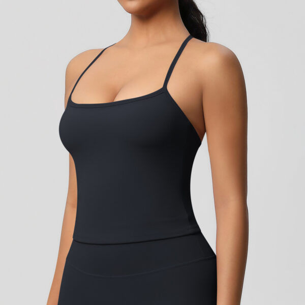 img_076-2-1.jpg Sleeveless Yoga Tank Top – Sculpt Backless Support Vest (7107 Series) OEM Wholesale